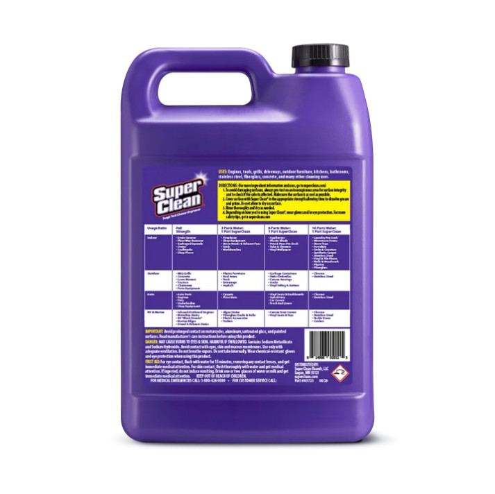 4 Pack Super Clean Tough Task Cleaner-Degreaser – 1 Gallon | 128 Fluid Ounces Pk