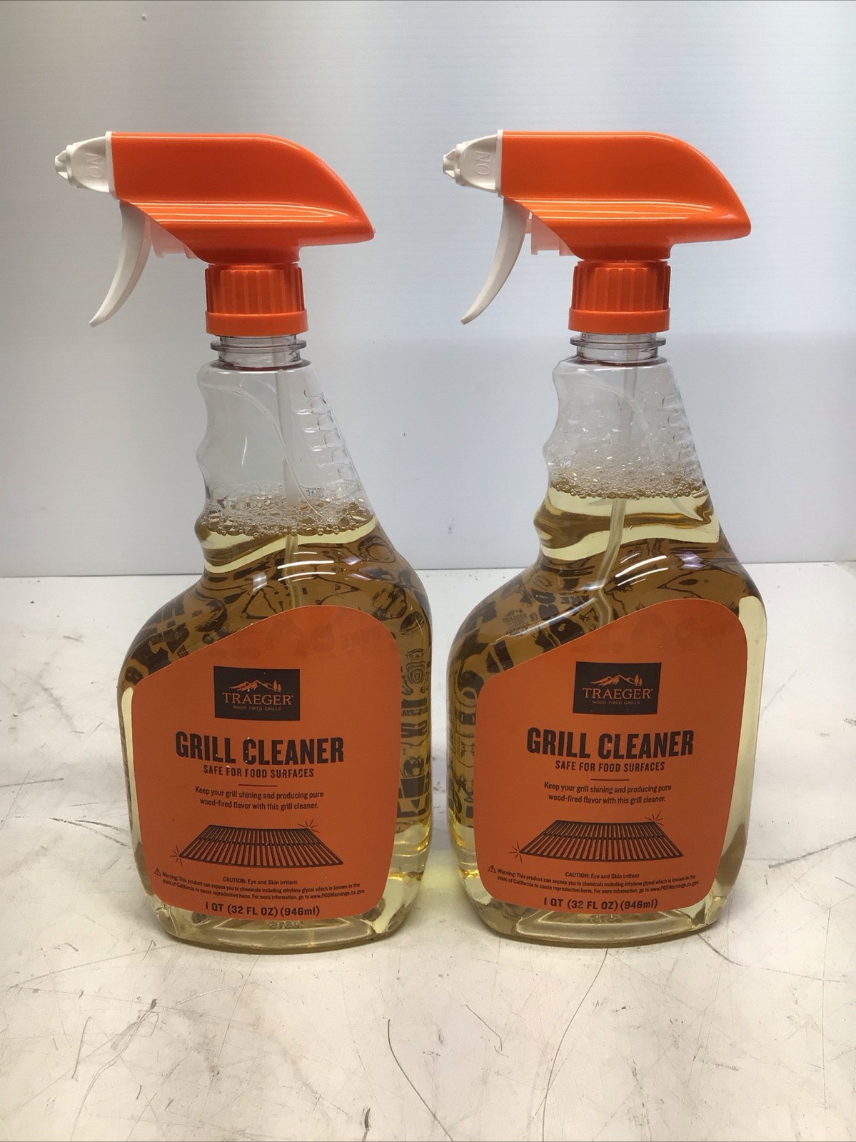 Traeger Grill Cleaner for Household And Grill Safe For Food Surface 946mL Ea 2pk
