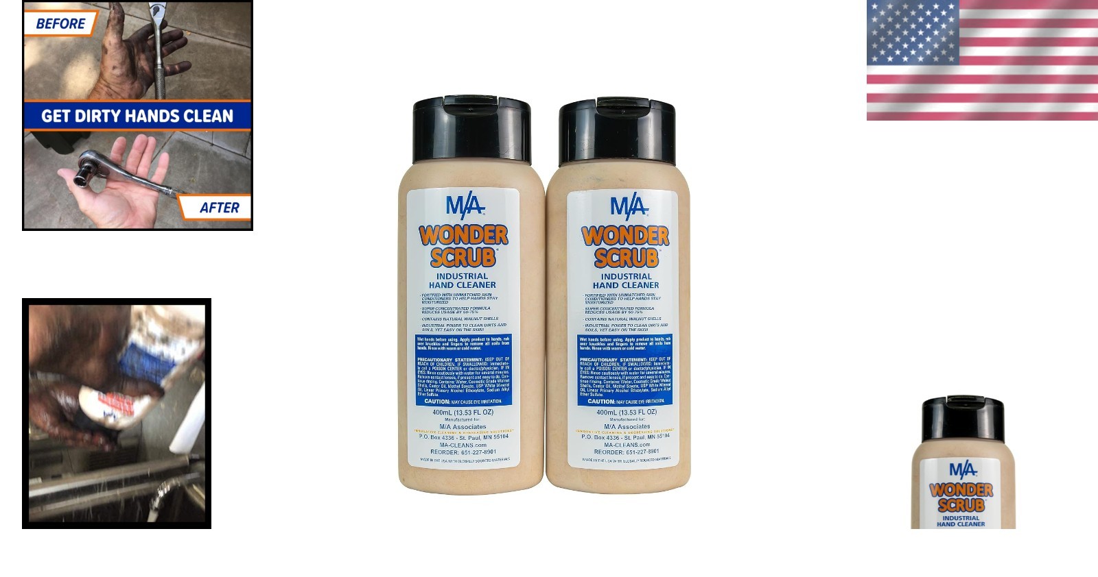 Industrial Strength Walnut Shell Hand Cleaner