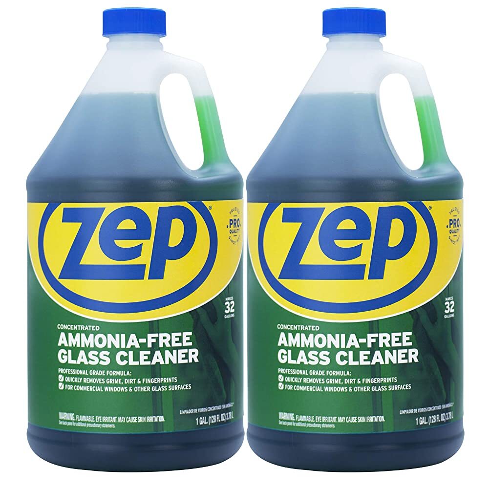 Zep Ammonia Free Glass Cleaner Concentrate- ZU1052 – Commercial Strength