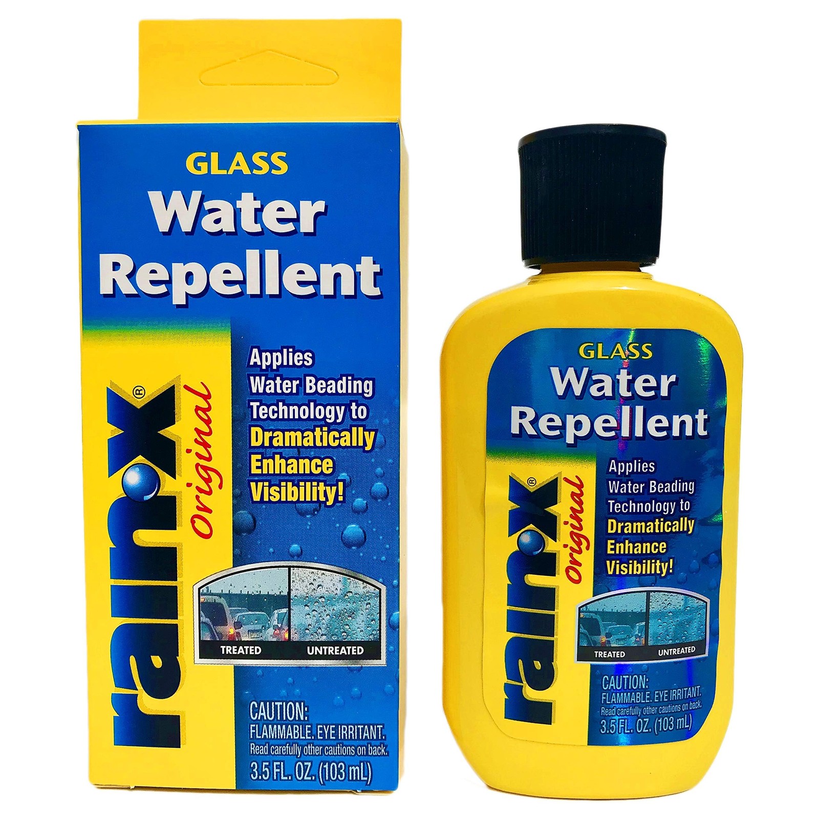 Rain-X Original Windshield Treatment Glass Water Repellent 2liquid