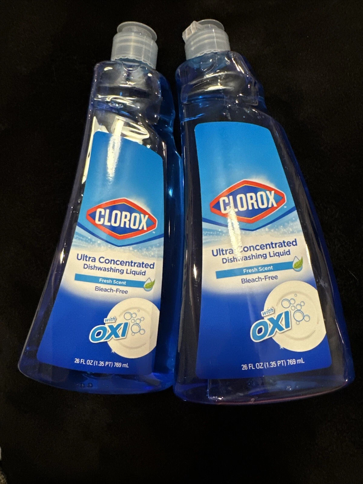 2 Bottles New Look ~ Ultra Concentrated Dishwashing Liquid 26 fl oz Each