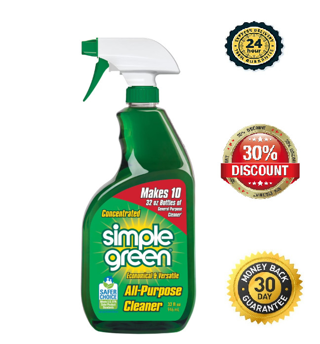 Simple Green All-Purpose Cleaner Concentrate, Spray Bottle, Original, 32 fl. Oz