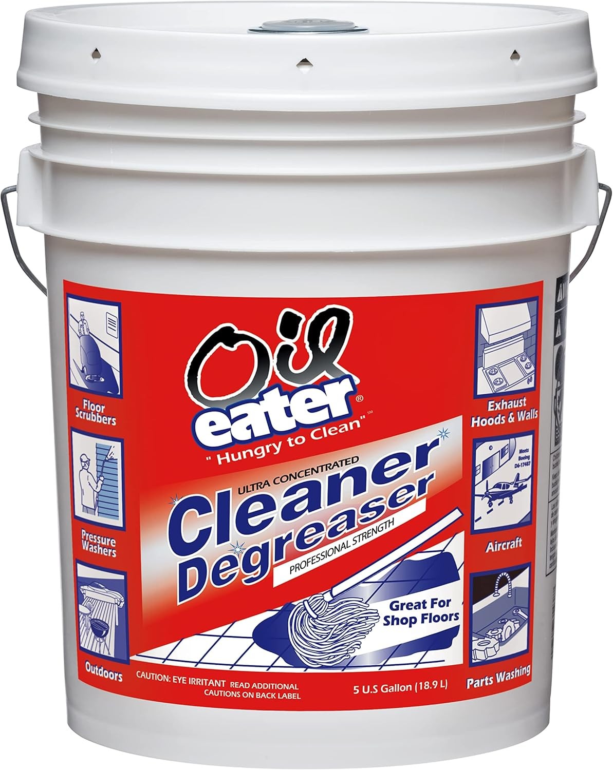 Eater AOD5G35438 Original 5 Gallon Cleaner/Degreaser, light yellow, 640 Fl Oz (P