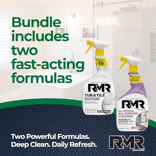 RMR Surface Saver System – Tub & Tile Stain Remover + All Natural All Purpose