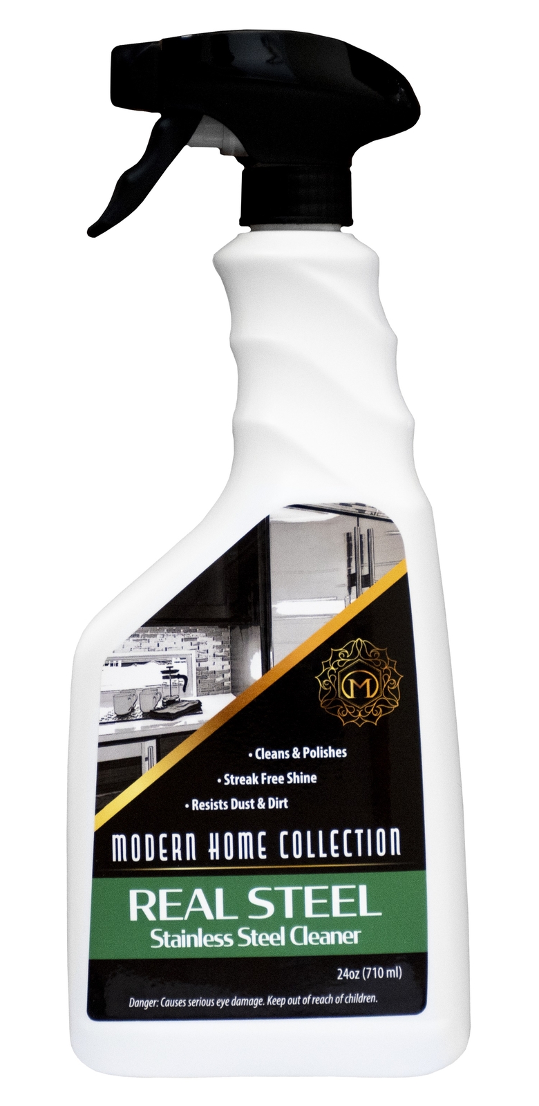 Modern Stone Modern Home Collection Real Steel Stainless Cleaner 24oz