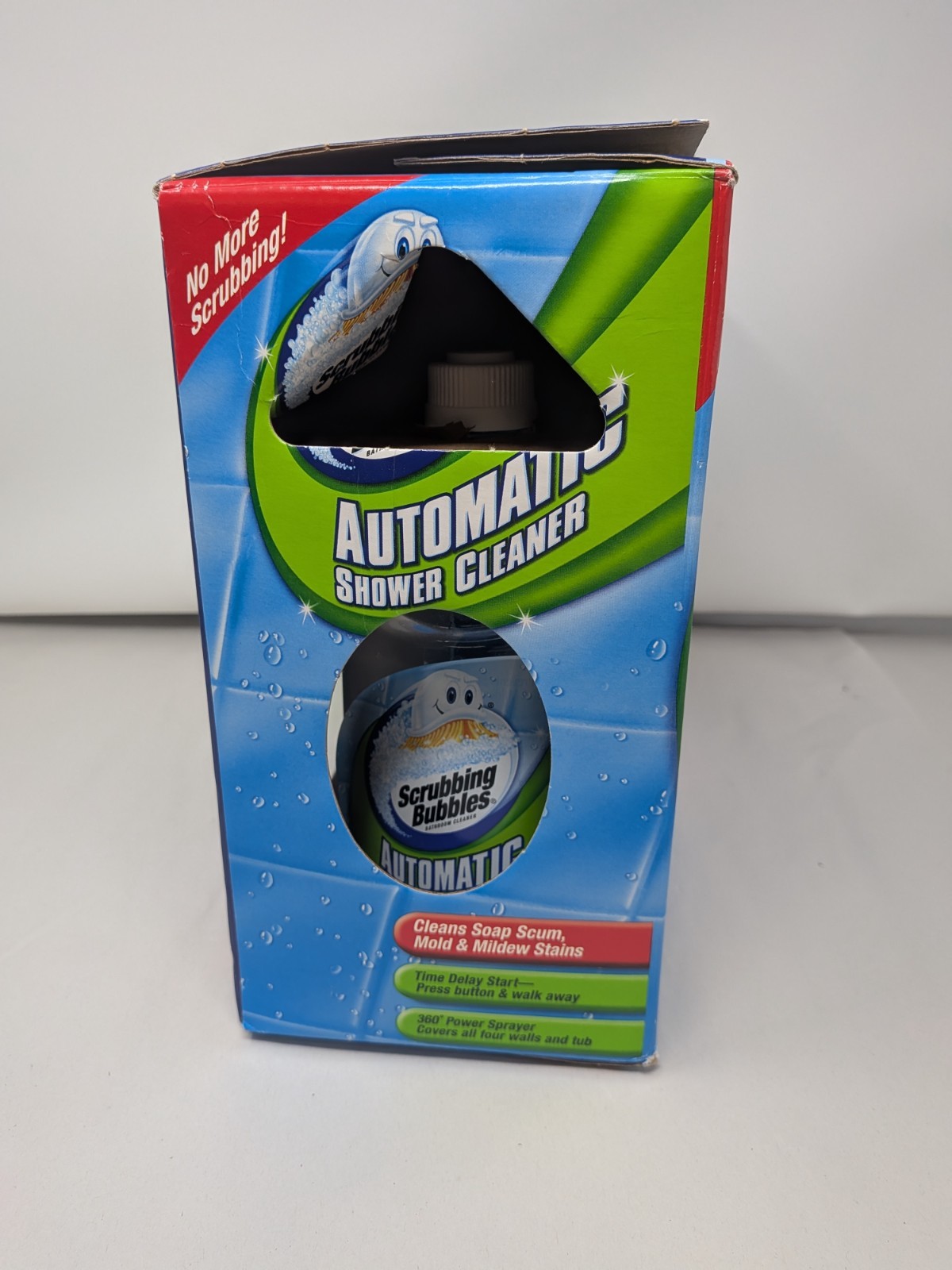 NIB Scrubbing Bubbles Automatic Shower Cleaner Kit 2 x 34 oz Refill Bottles