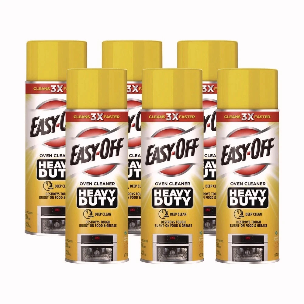 EASY-OFF 87980 14.5 oz. Heavy Duty Foam Oven Cleaner – Fresh Scent (6/CT) New