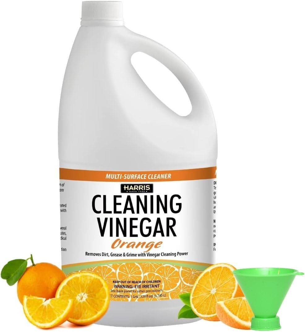 Vinegar Surface Cleaner 128oz Orange Scent Easy Pour Funnel Included