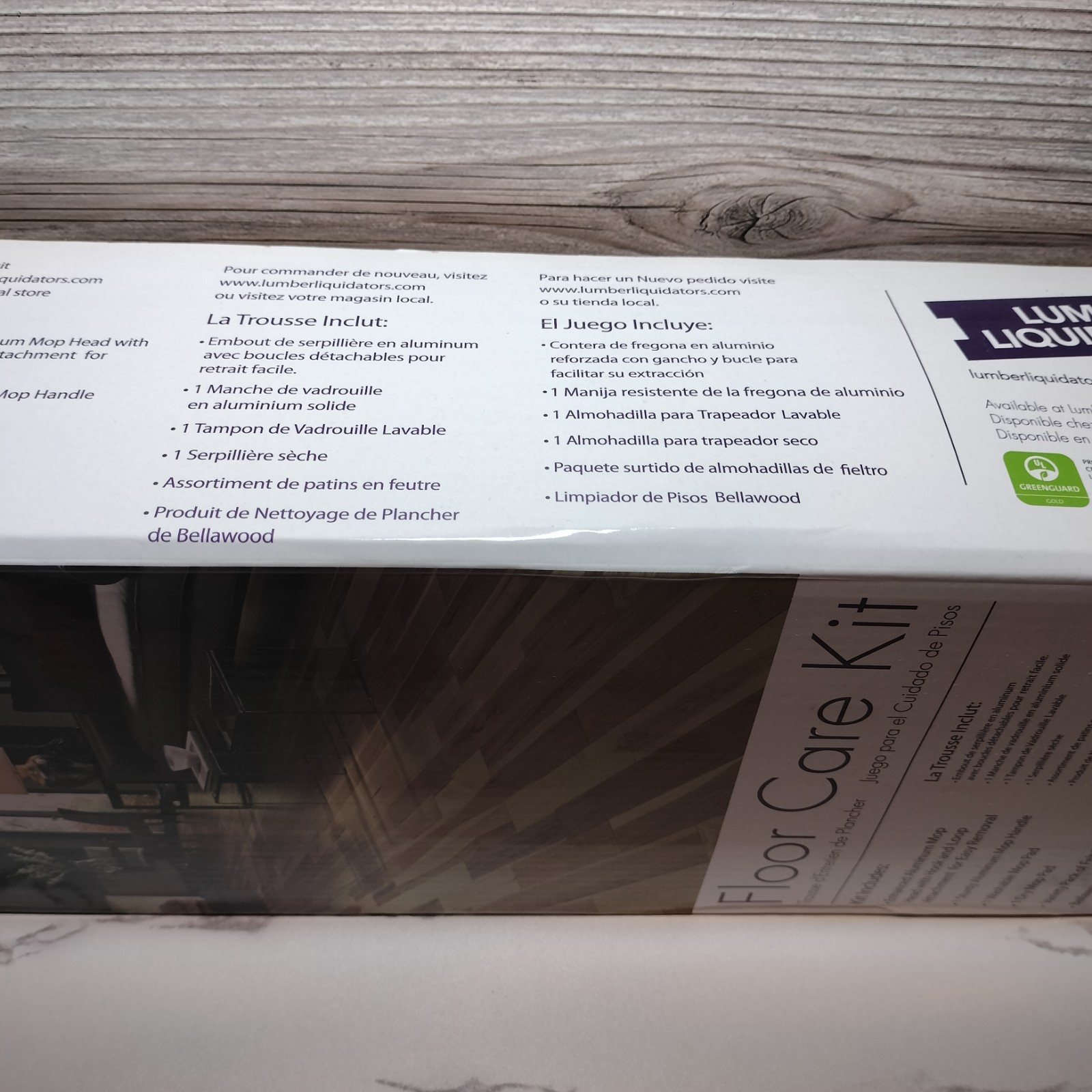 Bellawood Floor Care Maintenance Kit Hardwood Laminate Vinyl Cleaner 10044249