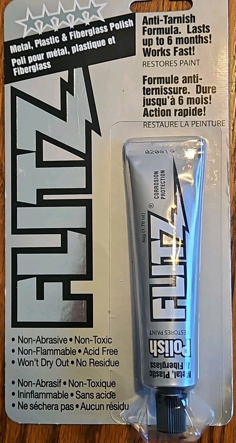 Flitz Metal/Plastic/Fiberglass Polish – 1.76 oz Tube – New/Sealed