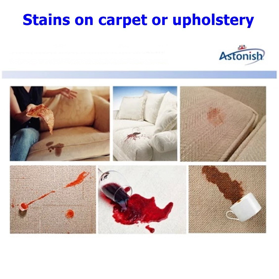 3x Astonish Stain Remover Bar Clothes Carpet Upholstery Pre Laundry Fabric 75g.
