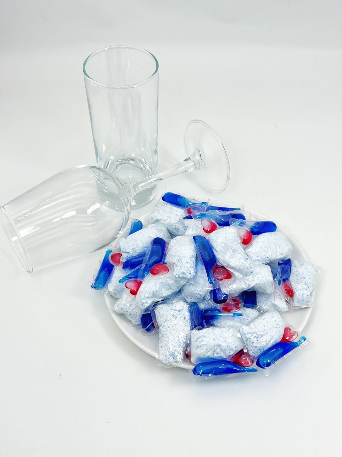 HOME DISHWASHER CAPSULES 45 PCS PACK BASIC FACTORY SEALED CLEANING DETERGENT