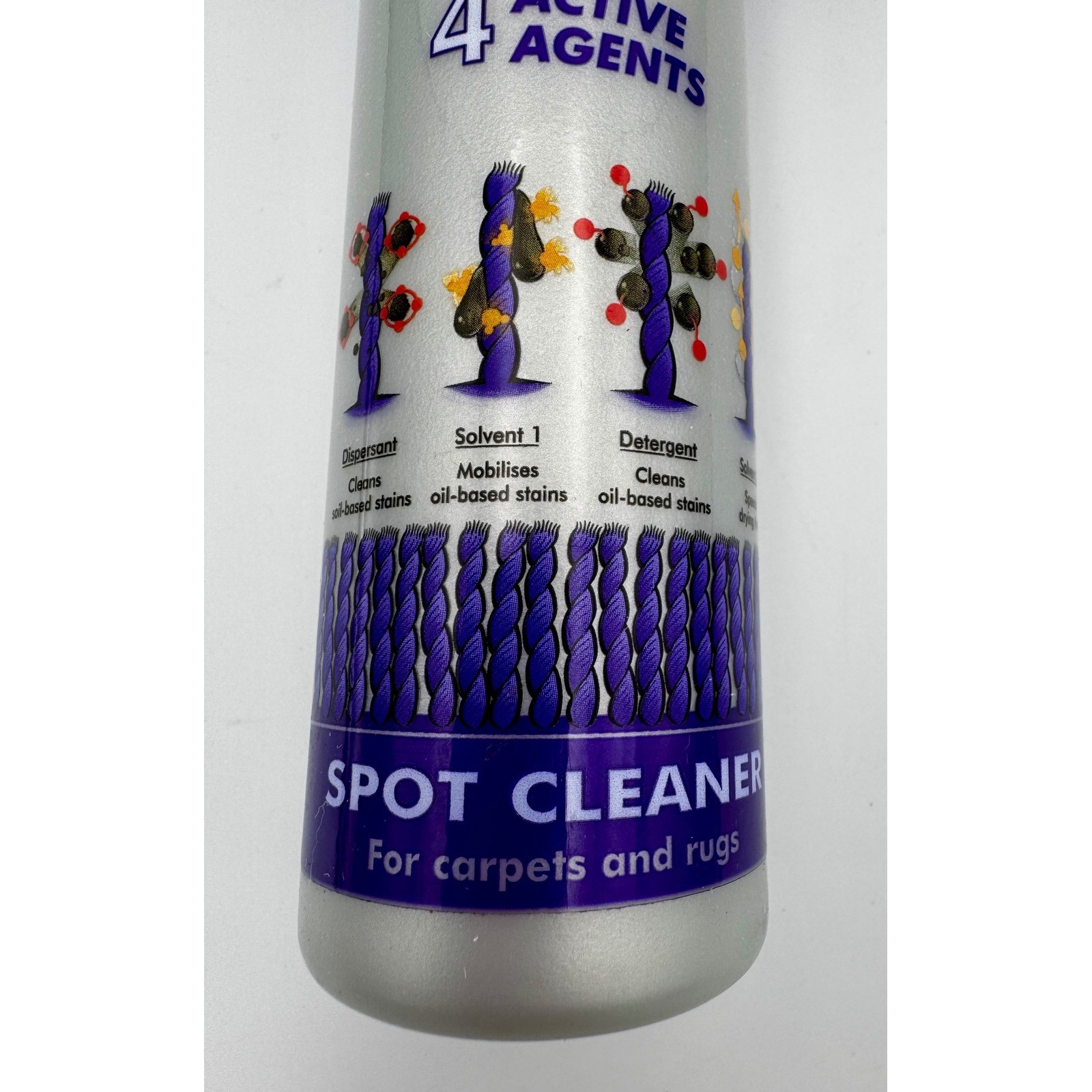 New Dyson Dyzolv Carpet Spot Cleaner Spray 8.5 oz 4 Active Agents Discontinued