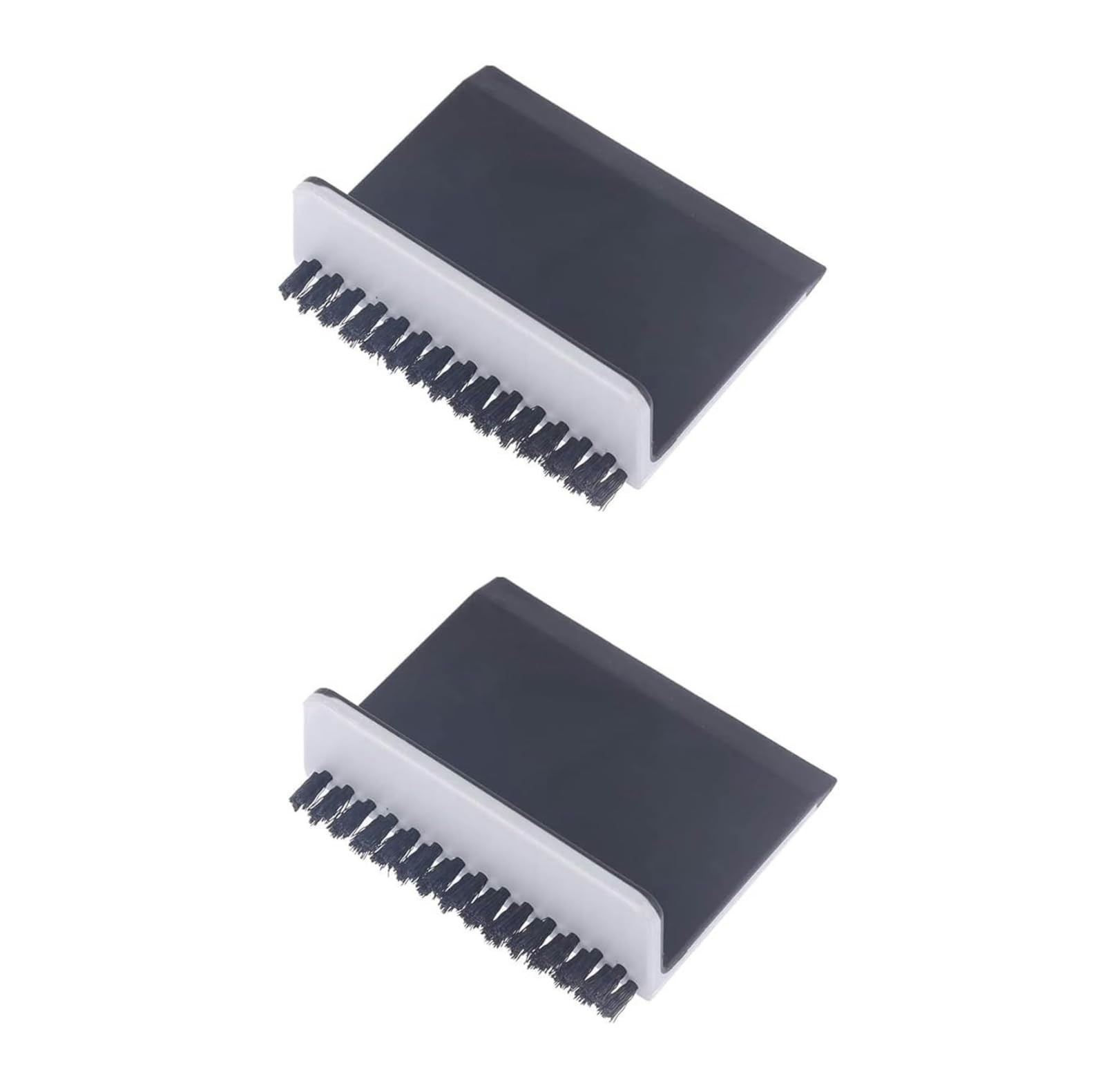 2 Pcs Black Kitchen Sink Squeegee Cleaner Countertop Brush Wiper Vegetable Clean