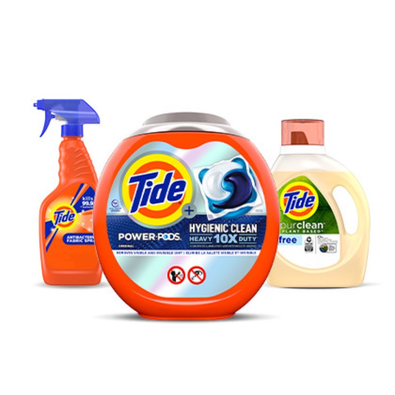 2x Tide Pods Original Laundry Detergent Pacs Power Scents Cleaning Pack 16ct
