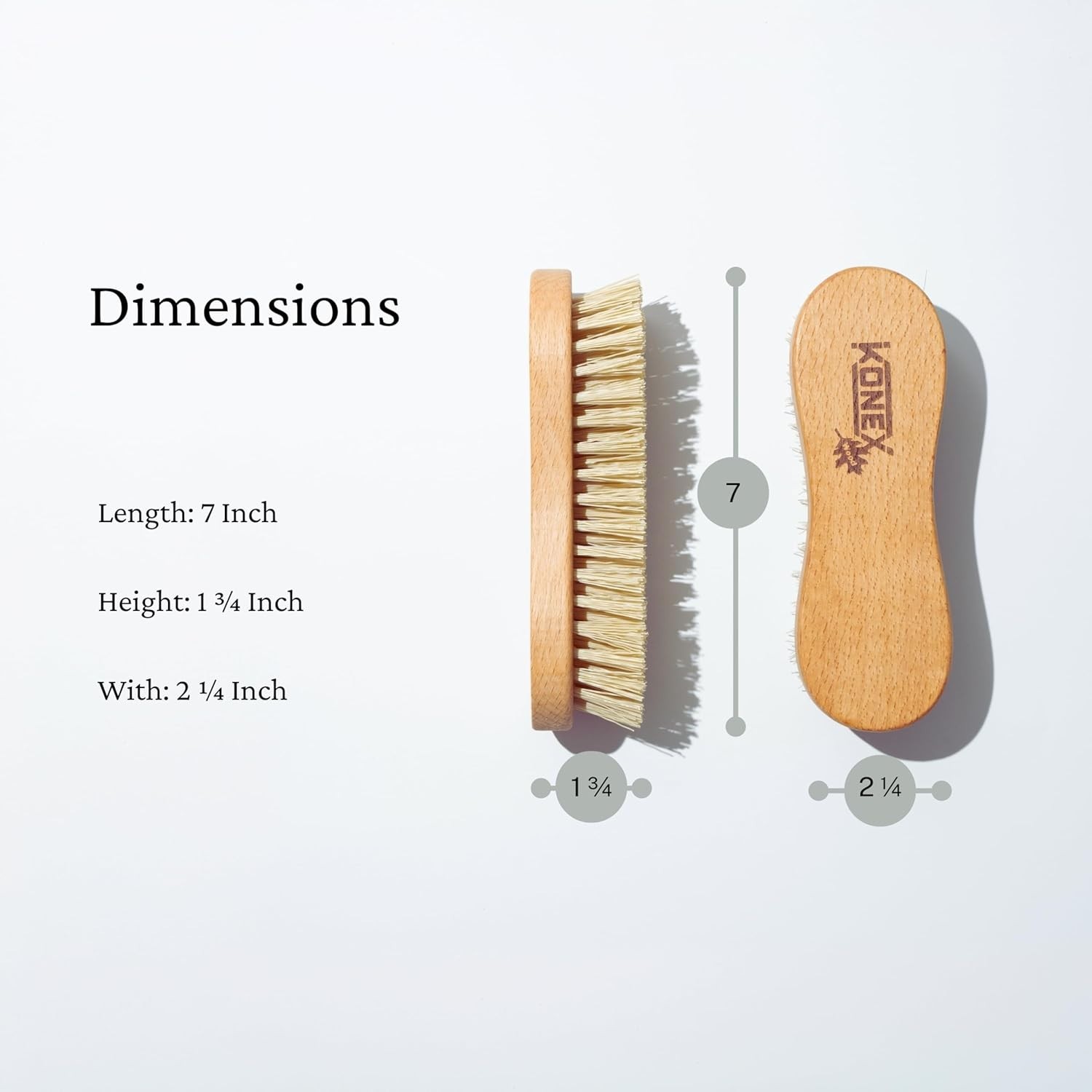 Lightweight Multi-Surface Cleaning Brush with Angled Bristles – Easy Grip Design