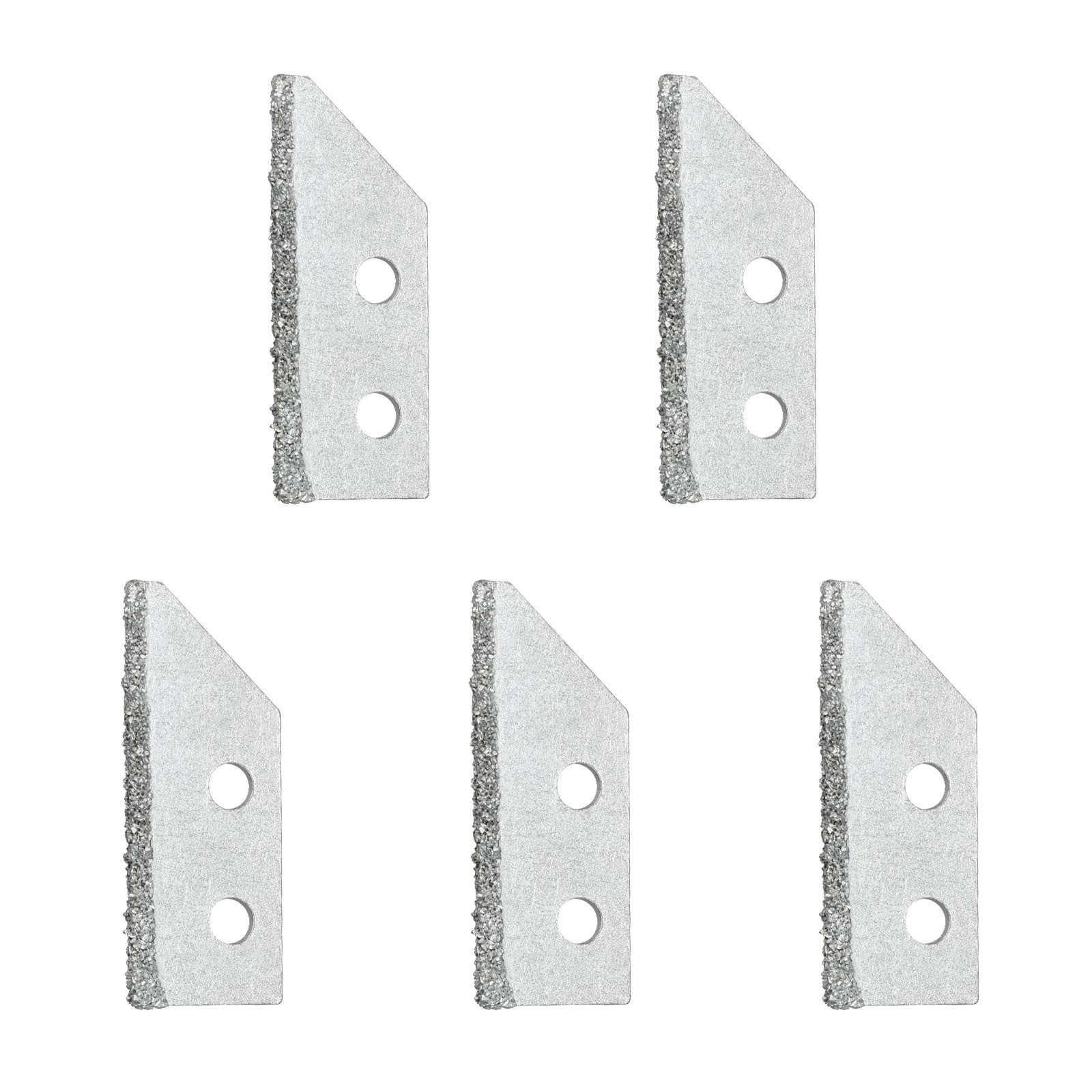 5 Pieces Replacement Blades for Tile Grout Saw Angled Grout Saw Tile Cleaning