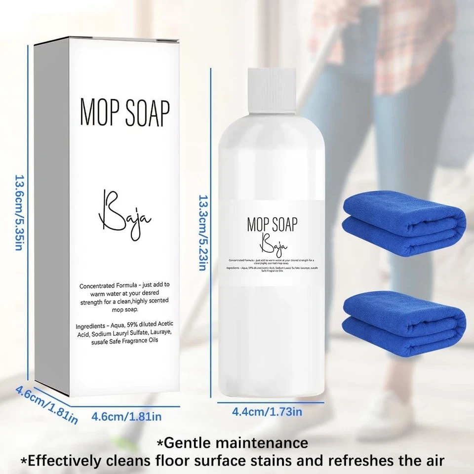 Mop Soap, Mop Soap Brazilian Wave, Natural Scented Mop Soap, Mop Soap For Flo…