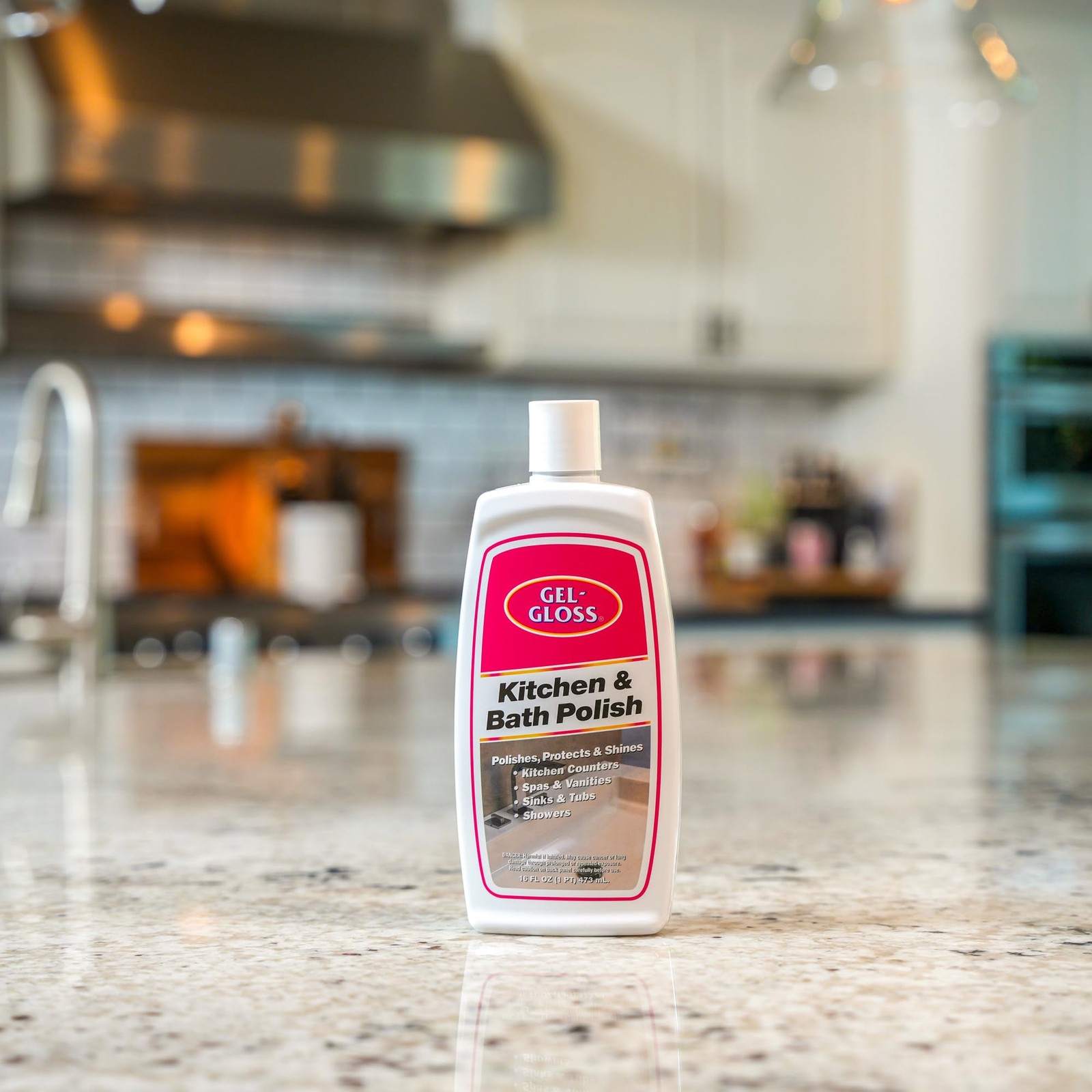 Gel-Gloss Home Kitchen & Bath Polish | Carnauba Cleaner Wax Formulation | Rem…