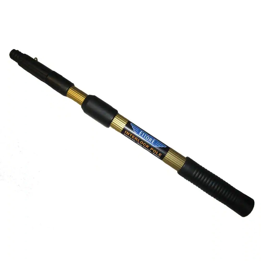 Ettore InterPro 2 ft. 2 Section Heavy duty Interlock Extension Pole 42003