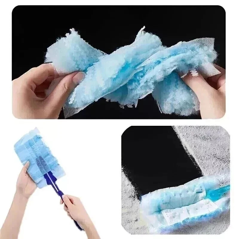 40pcs Disposable Duster Refills Replacement Heads Dust Swiffer Clean for Cleanin