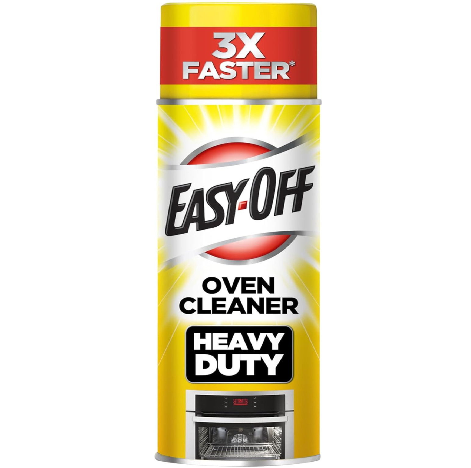 Easy-Off Heavy Duty Oven Cleaner Foam, Removes Grease & Burned-On Food, 14.5oz