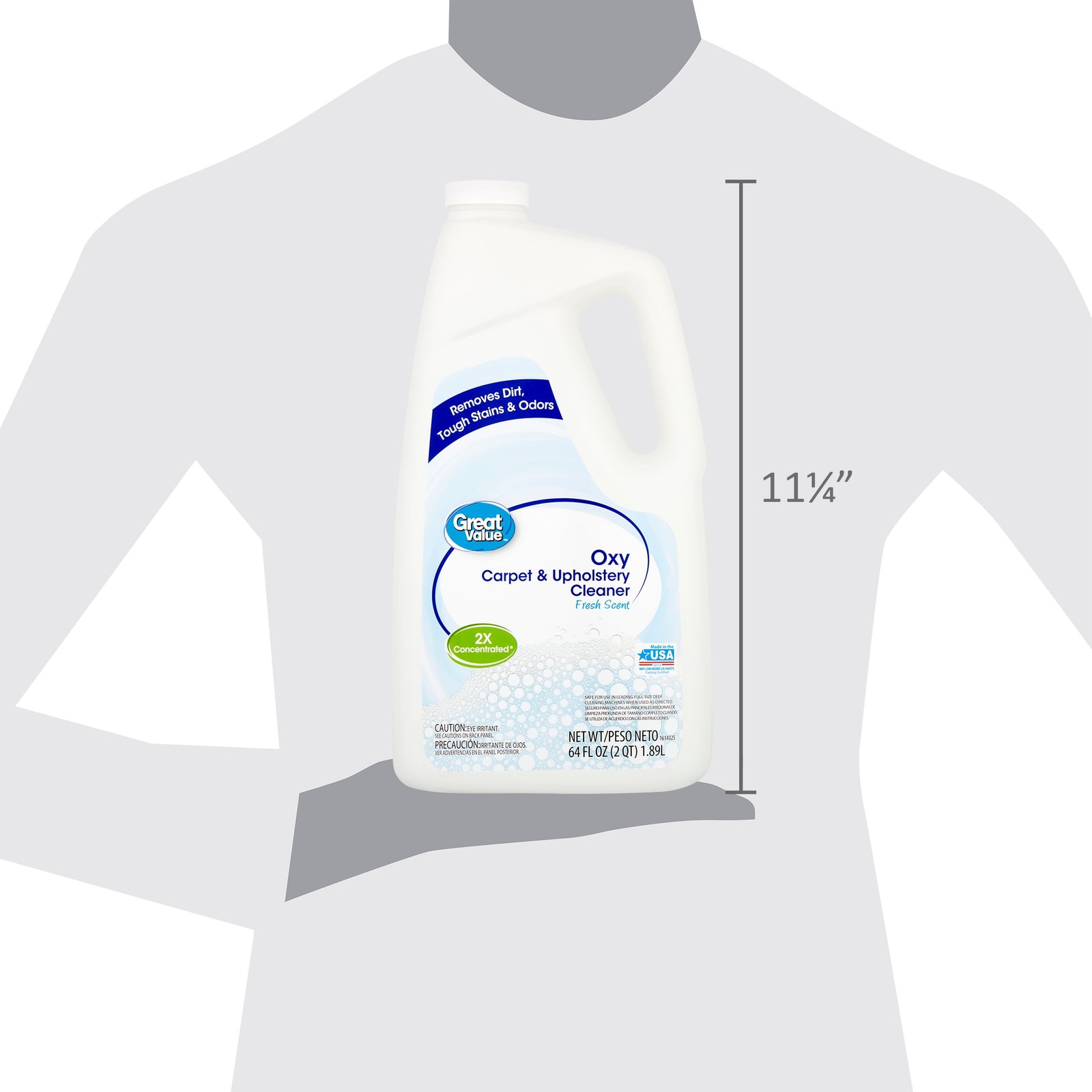 Carpet & Rug Cleaners, Fresh Scent, 64 Fluid Ounce 2137