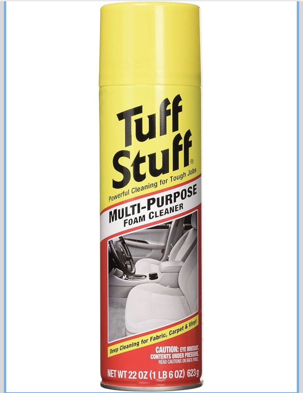 (2 PACK )Tuff Stuff Multi Purpose Foam Cleaner for Deep Cleaning of Car Interior