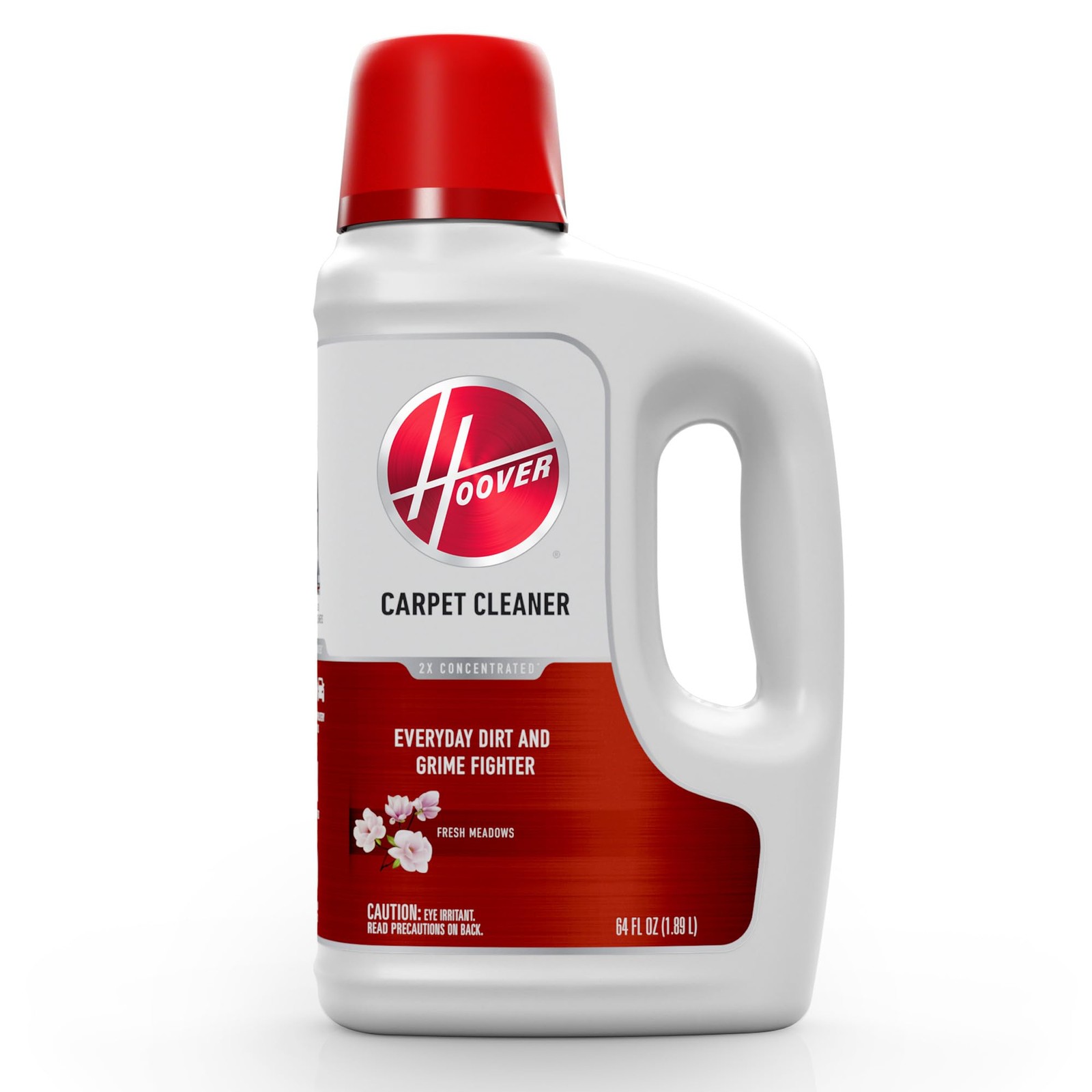 Hoover Renewal Carpet Cleaner Solution, 64 Oz., Fresh Meadows Scent, Everyday Ca