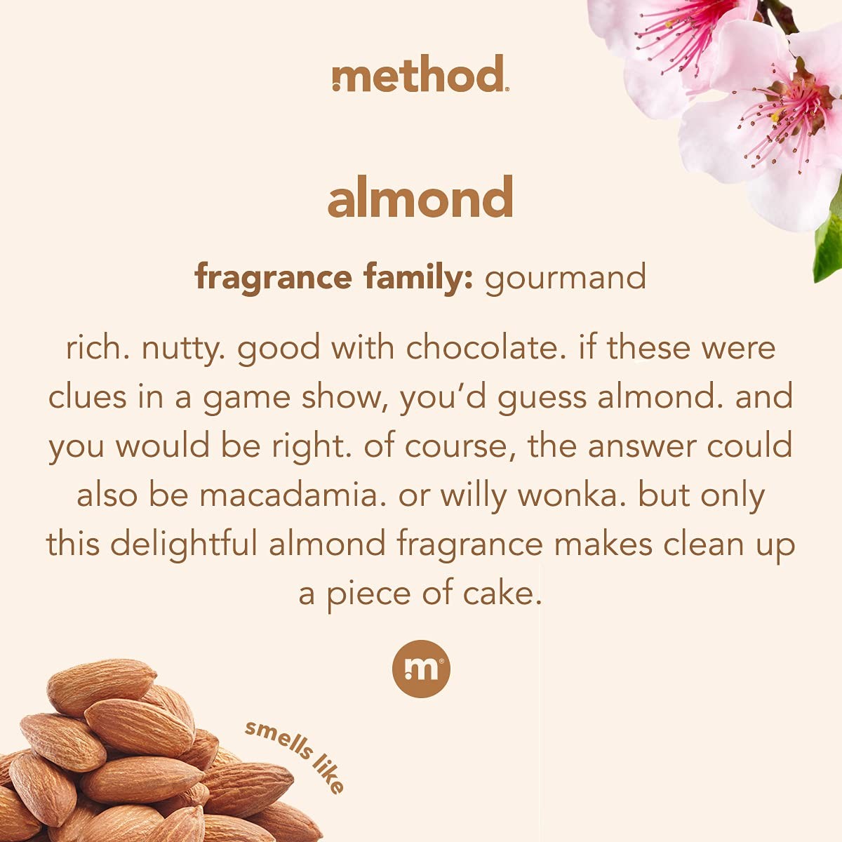 Method Squirt + Mop Hardwood Floor Cleaner, Almond, 25 Ounce, 1 pack, Packaging