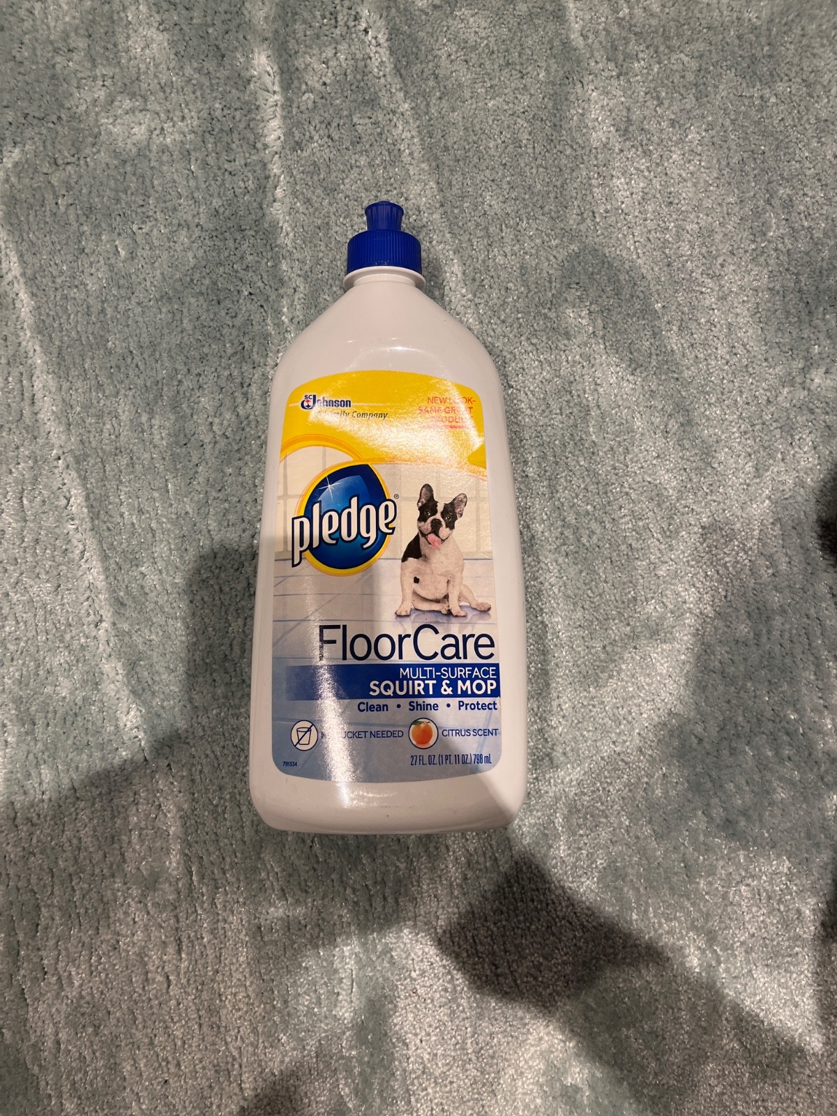 Pledge Clean It Multi surface Floor Clean Citrus Scent, 27oz
