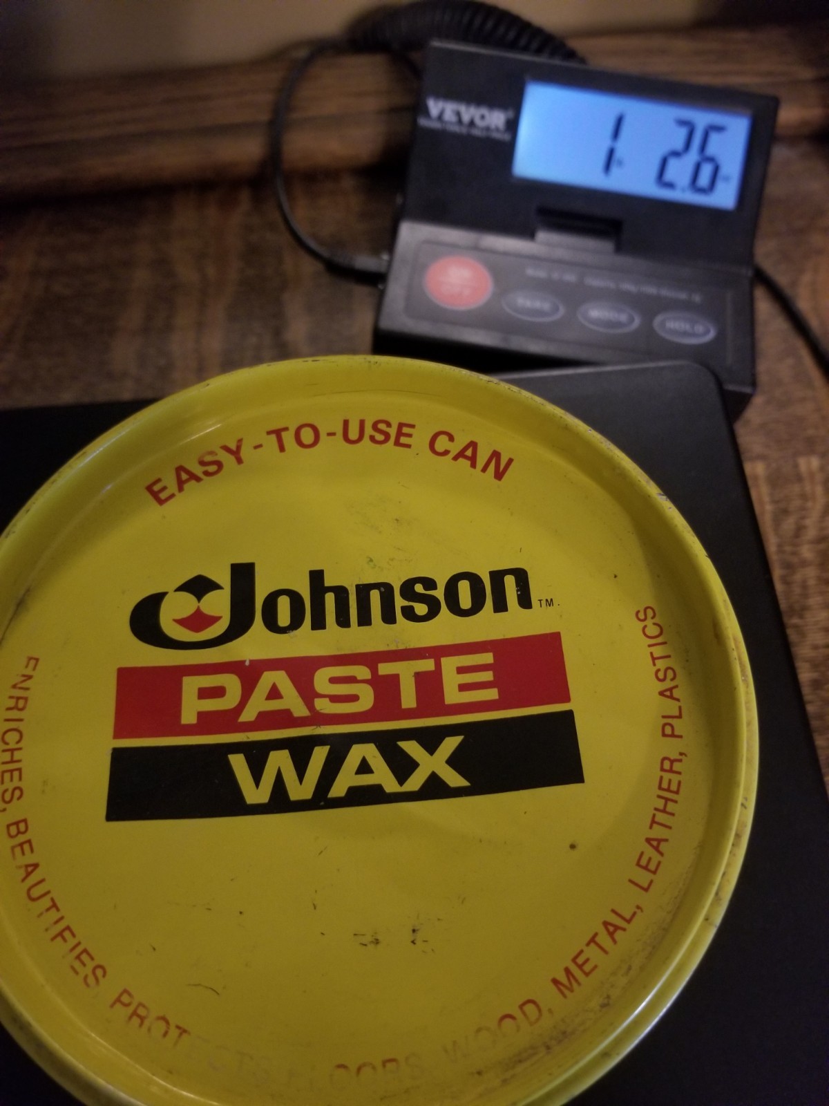 SC Johnson Paste Wax 16 Oz Original Formula 90%-95% Full? Barely Used