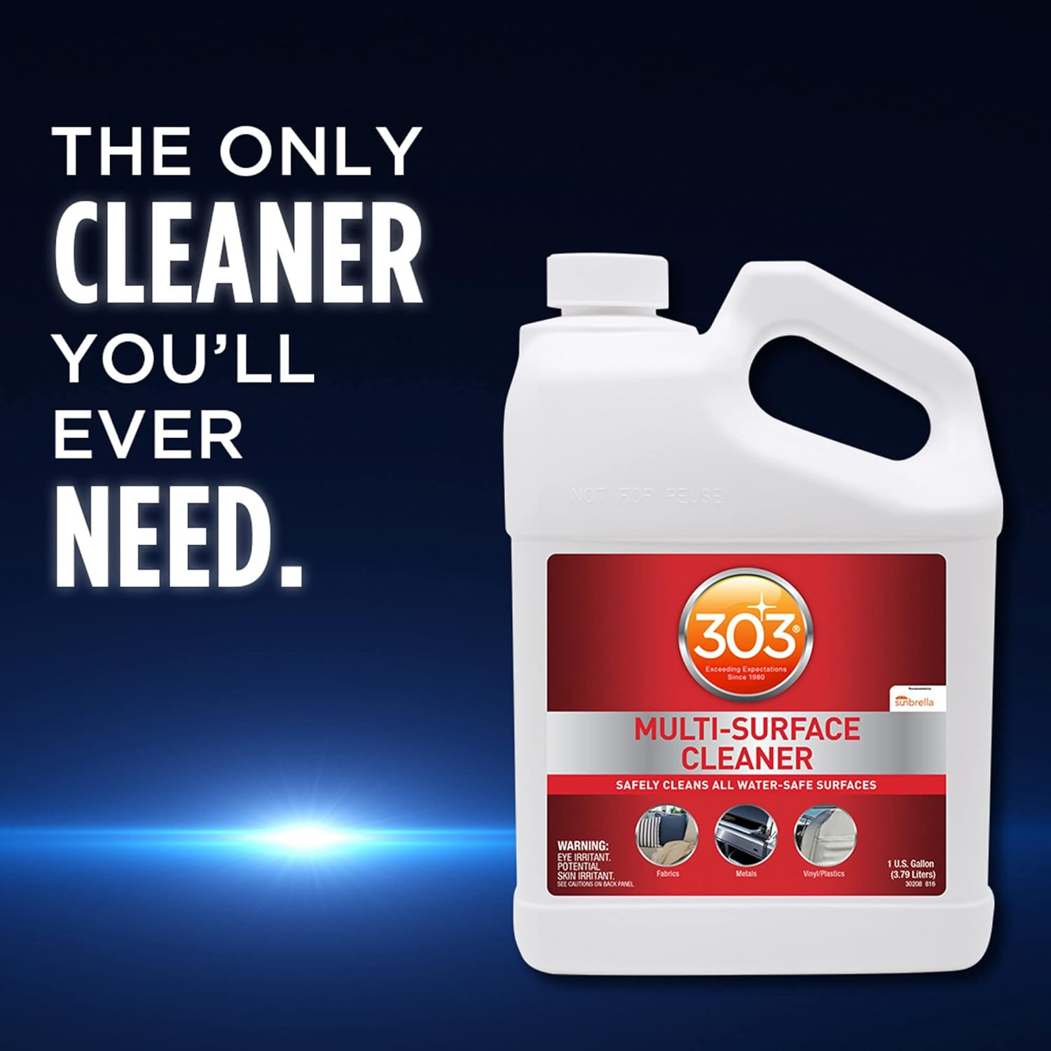 Multi-Surface Cleaner – Safely Cleans All Water Safe Surfaces, Including All Typ