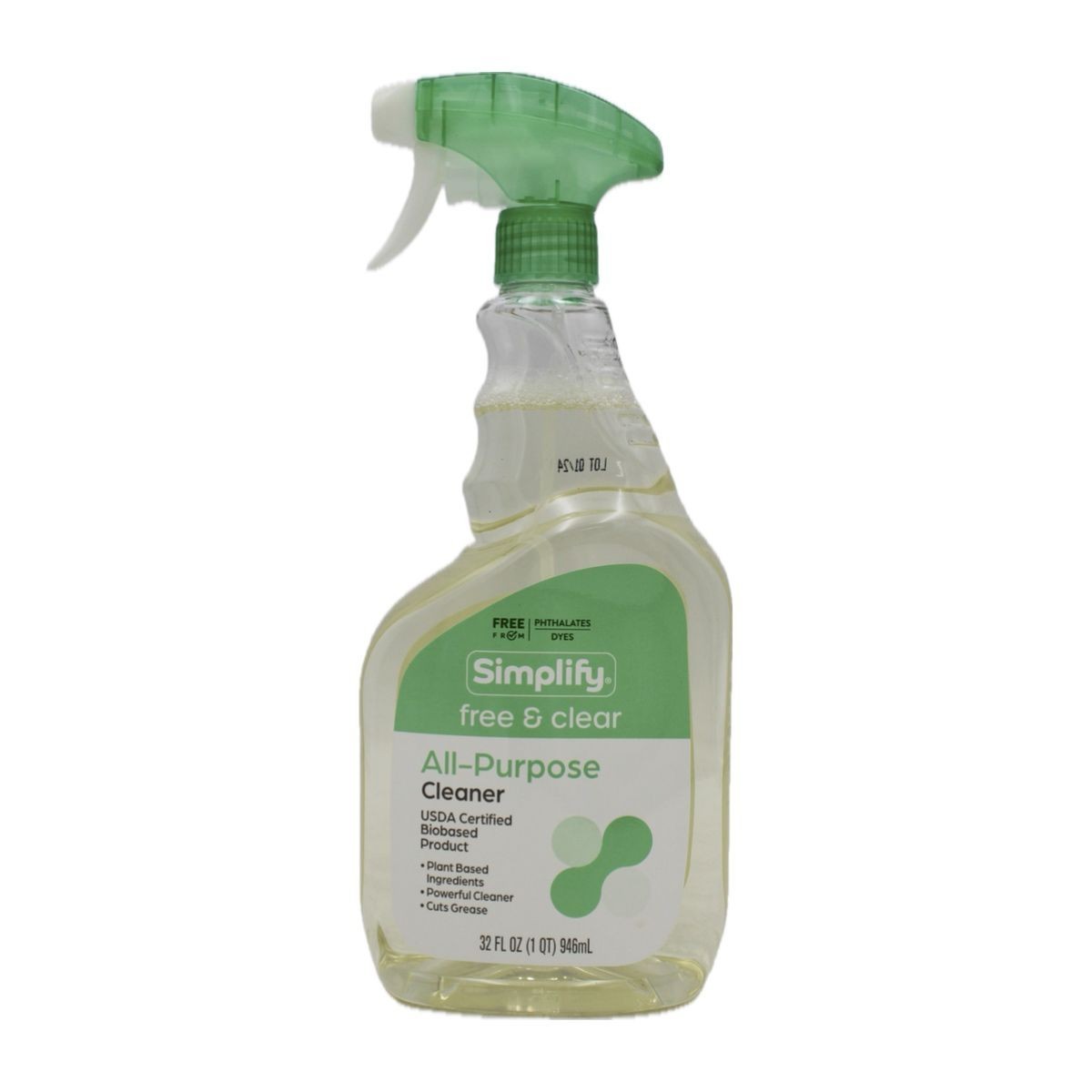 Simplify All-Purpose Cleaner – Free & Clear, 32 fl oz