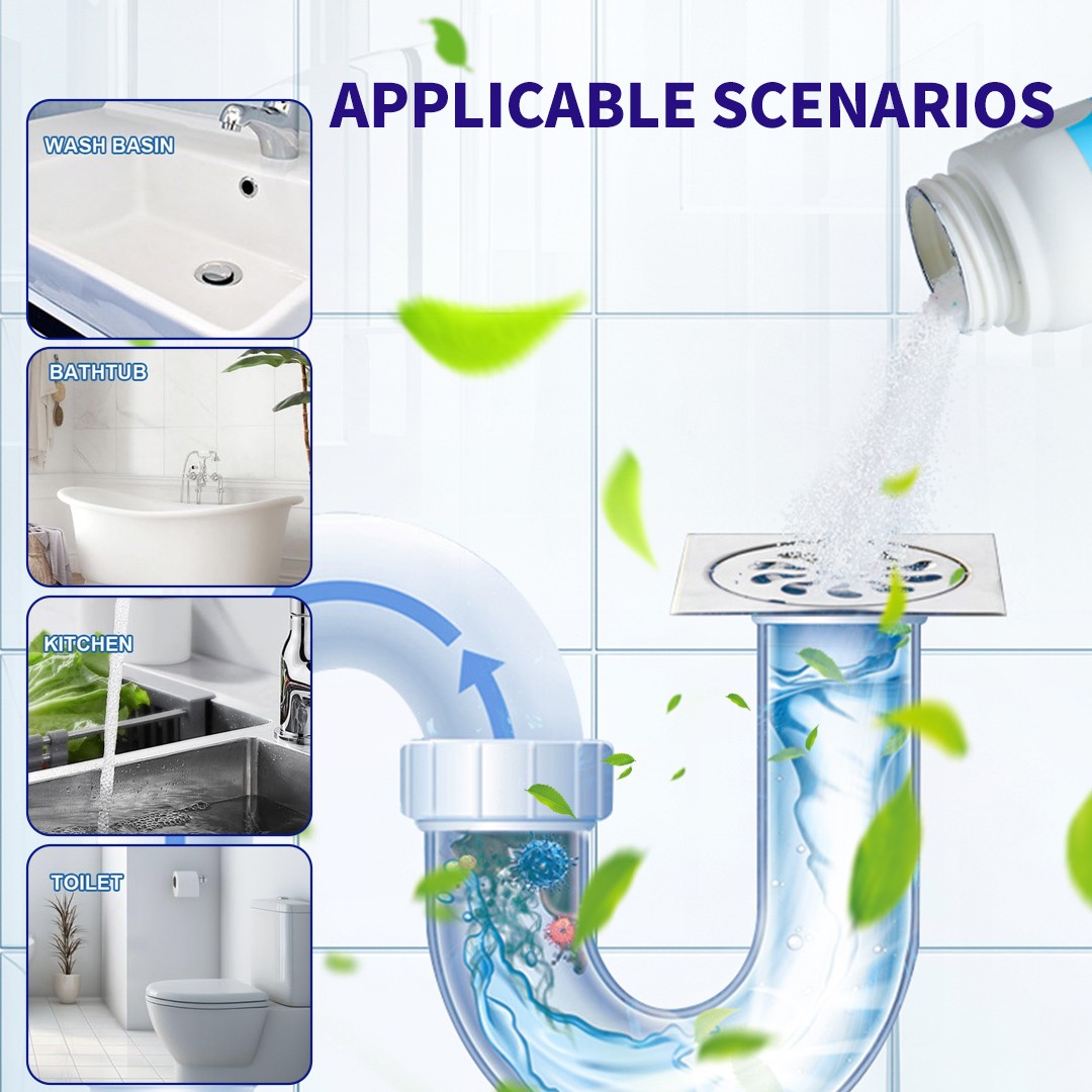 1-5PCS Powerful Sink & Drain Cleaner High Efficiency Clog Remover & Clean