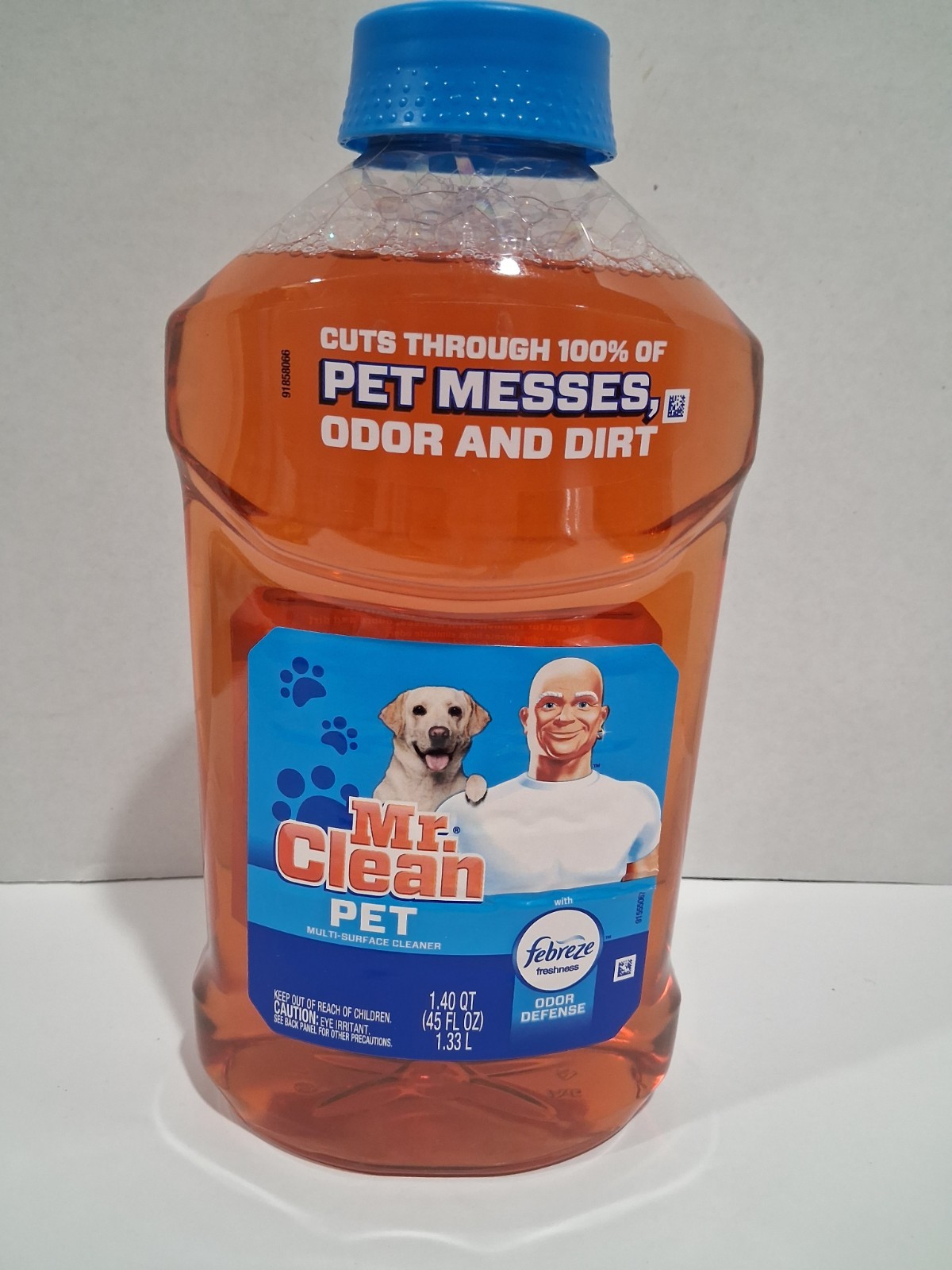 Mr Clean Pet Multi Surface Cleaner Household with Febreze Odor and Dirt 45 oz