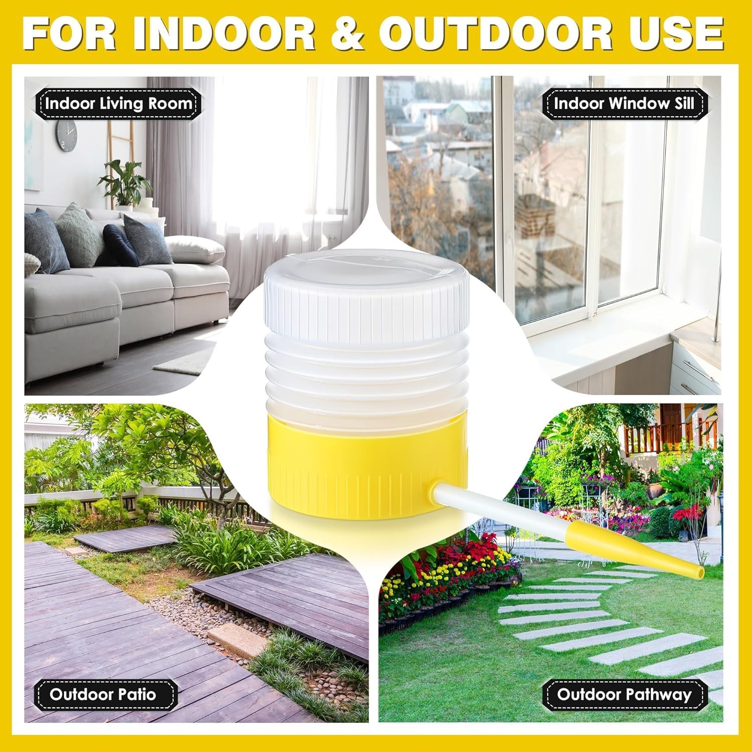 Diatomaceous Earth Powder Duster – 6 Inch Nozzle for Effective Pest Control