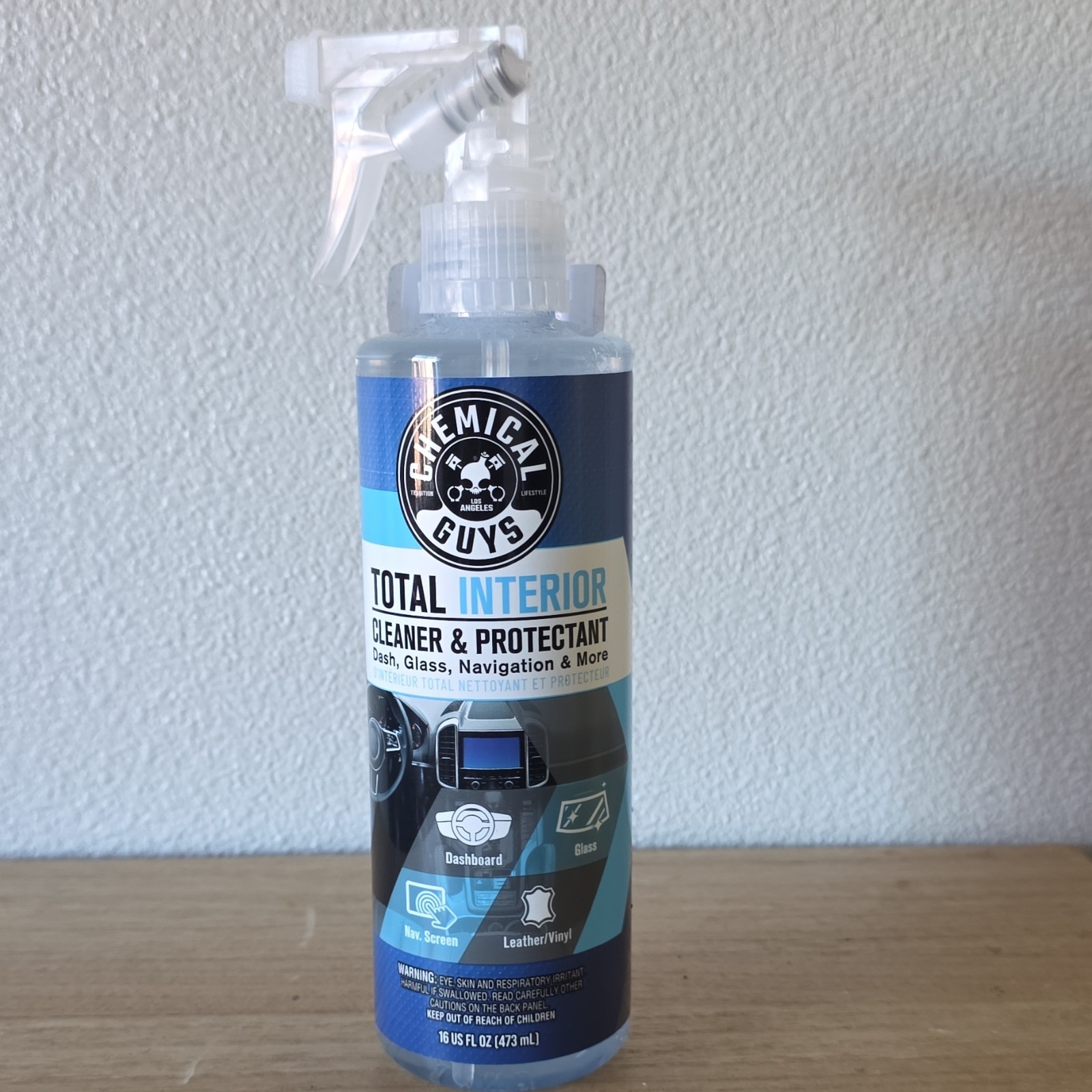 Total Interior Cleaner & Protectant – Fresh Scent, 16 oz for Effortless Cleaning