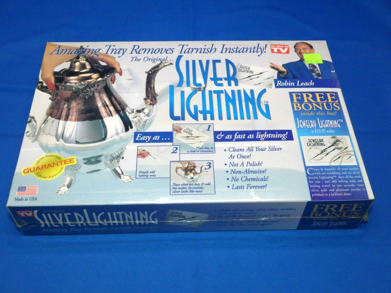 Silver Lightning Jewelry Cleaner Tarnish Remover As Seen on TV NEW IN BOX!!!