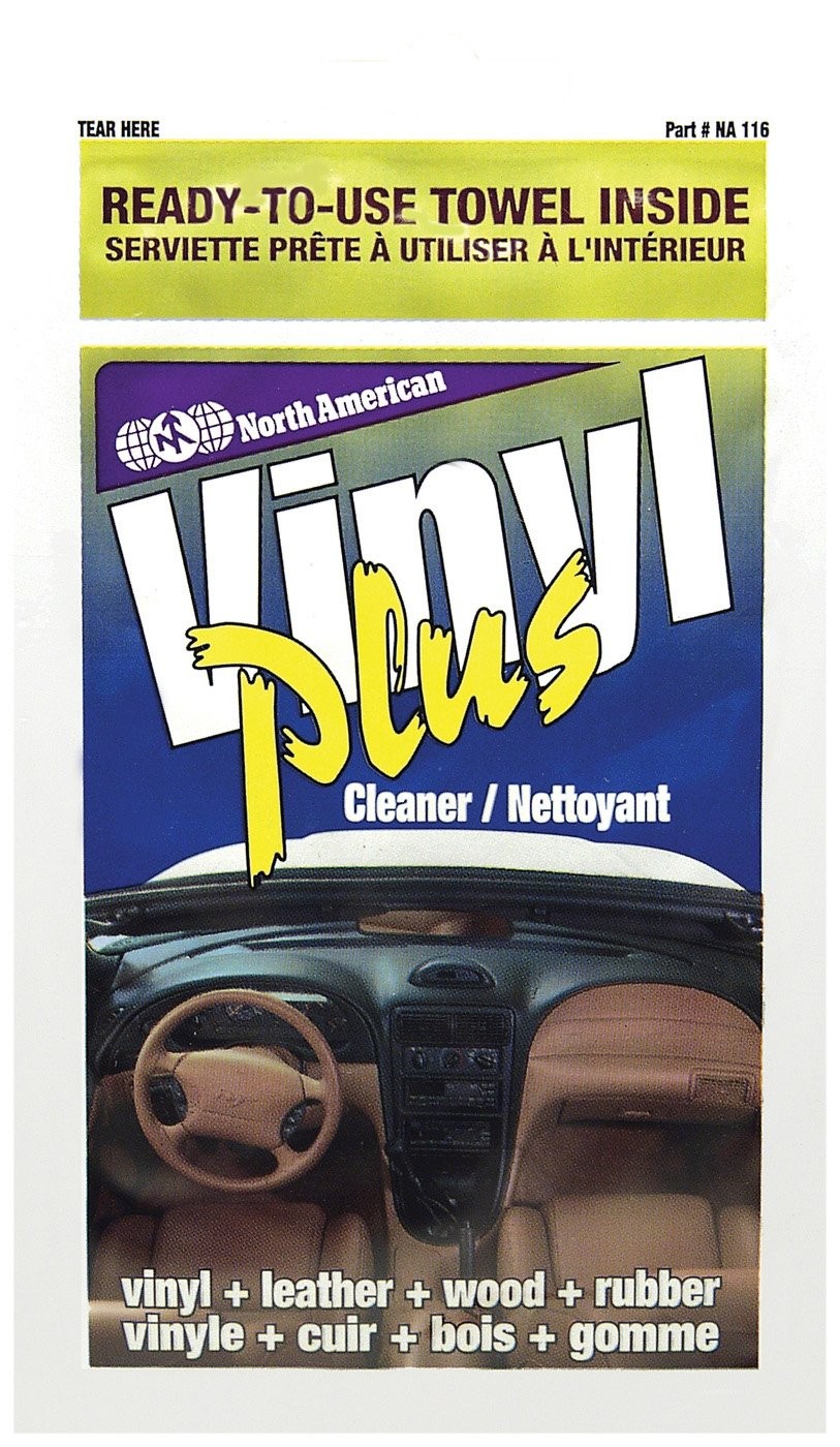 Blue Magic Vinyl Plus Ready to Use Cleaner Towelette Pack of 12 NA116-6