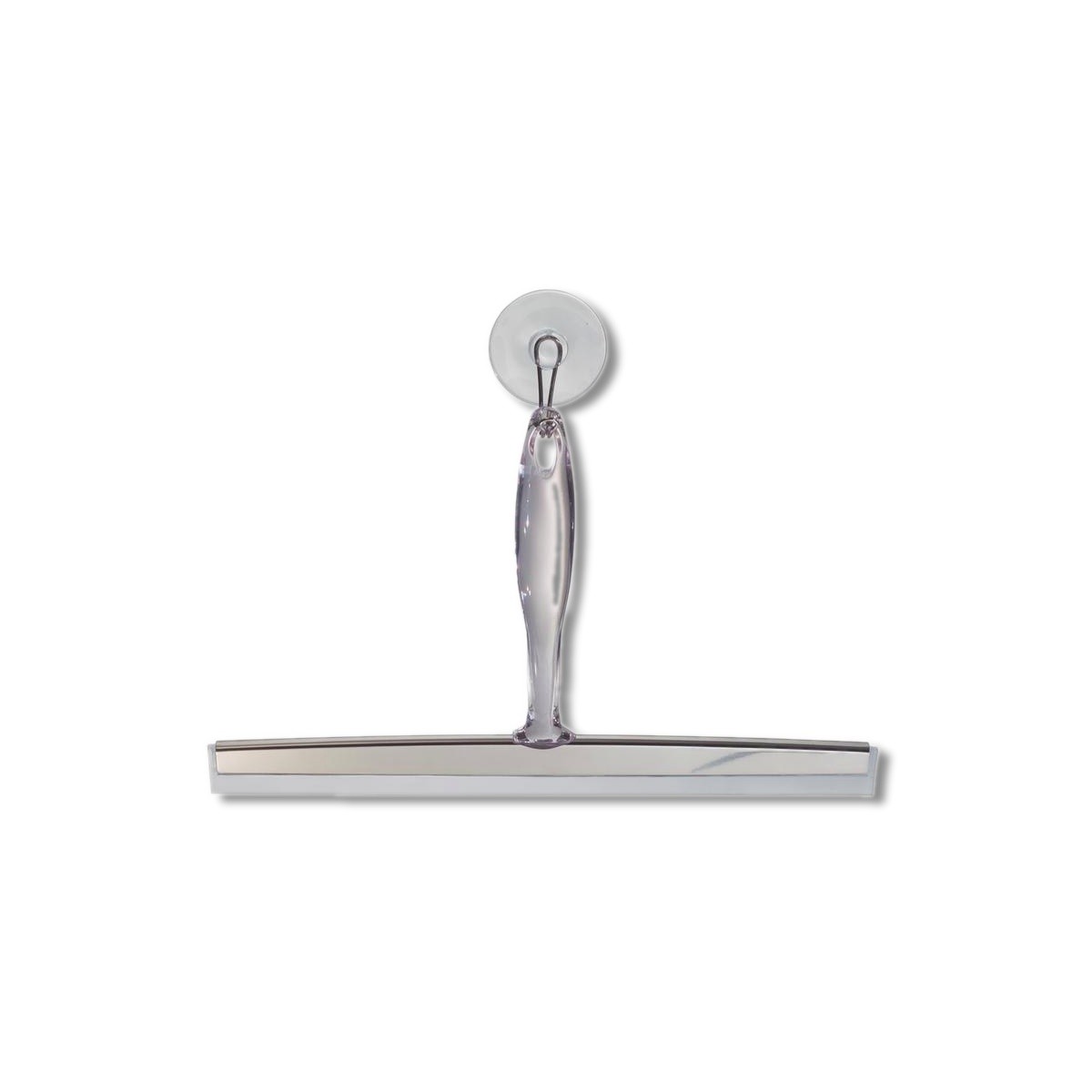 iDesign Zia 12 in Stainless Steel Shower Squeegee 58740