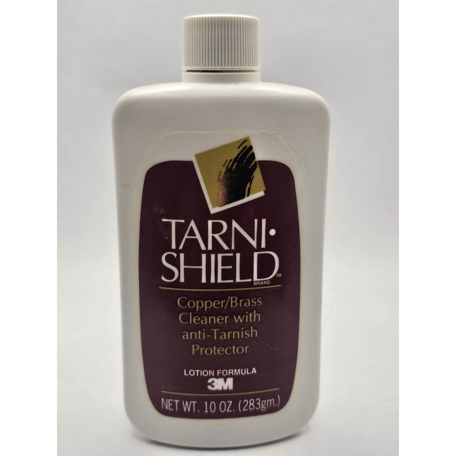 3M Tarni-Shield Copper & Brass Cleaner 10oz 90% Full Discontinued 1988 USED