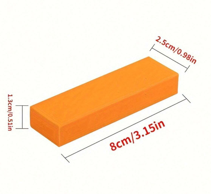1 pc Bathroom & Kitchen Scale Eraser – Rust Removal Rubber Cleaning Tool