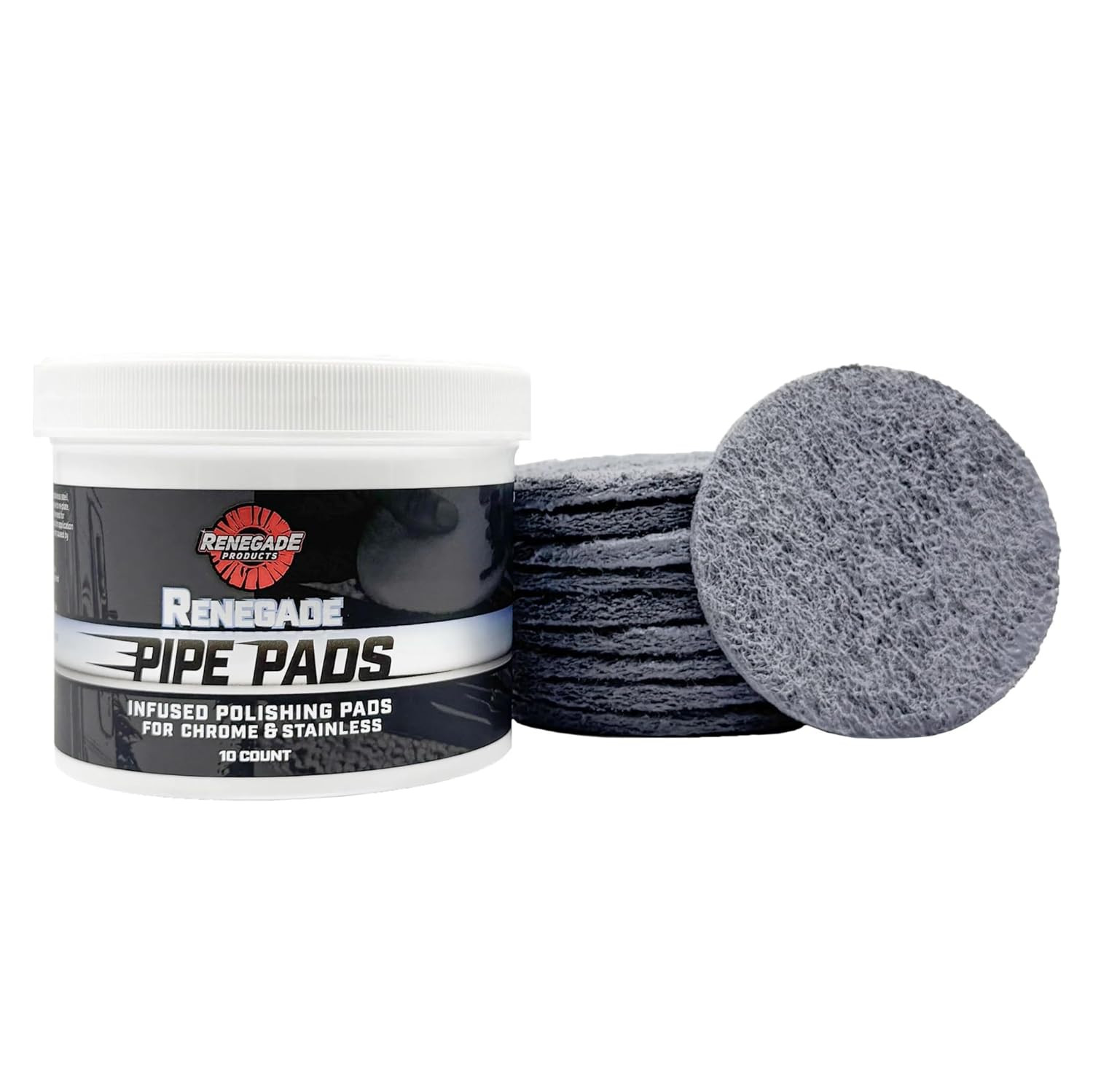 Pipe Dream Infused Polishing Pads – Chrome & Stainless Steel Polishing Pads for