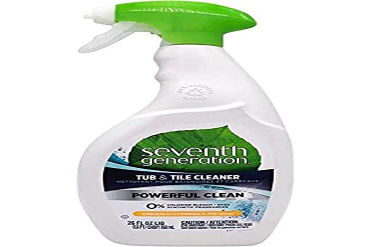 Seventh Generation Tub and Tile Cleaner 26 Fl Oz Plant Based Soap Scum Remover