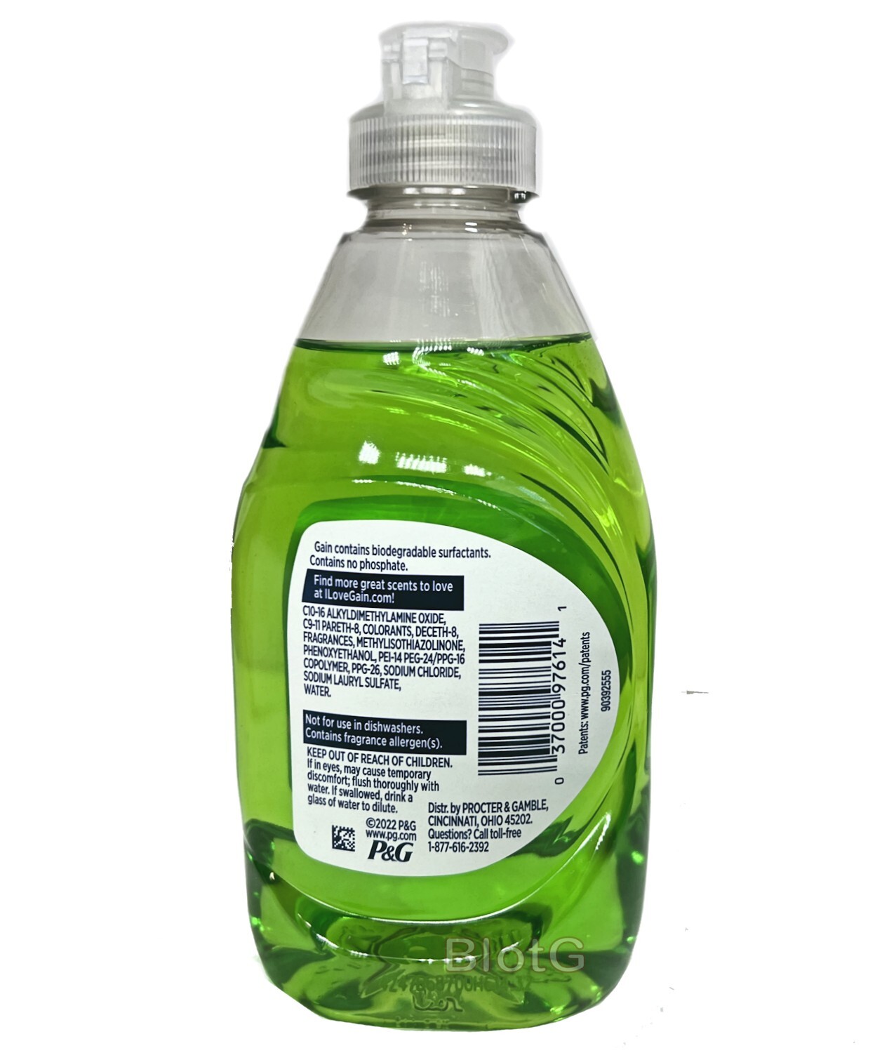 GAIN Ultra Clean Dishwashing Liquid Soap Grease Cleaner Dish Washer Sale 8oz-4Pk