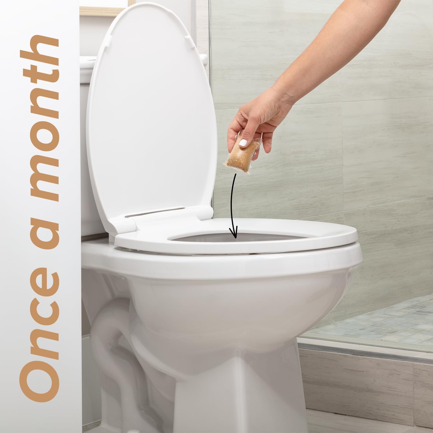 Septic Tank Treatment – 1 Year Supply of Septic Safe Dissolvable Easy Flush