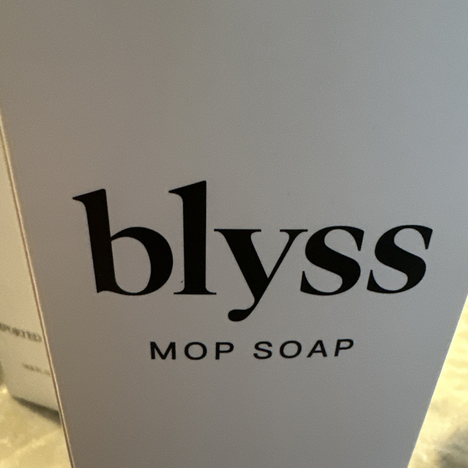 Blyss Mop Soap 16.9 Fluid oz Imported Mahogany