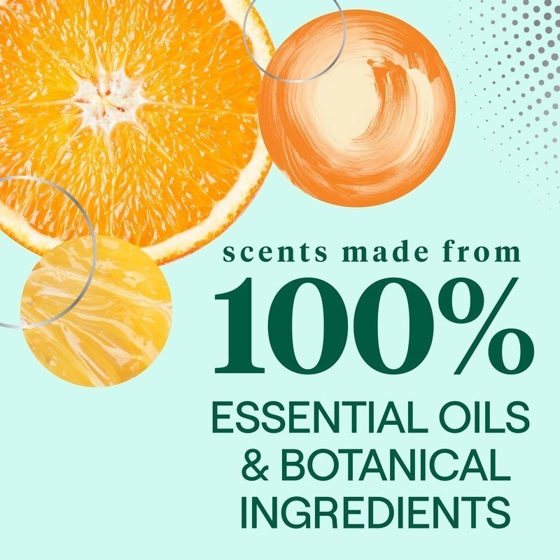 Plant-Based Liquid Dish Soap Clementine Zest Lemongrass Grease Fighter 19oz New